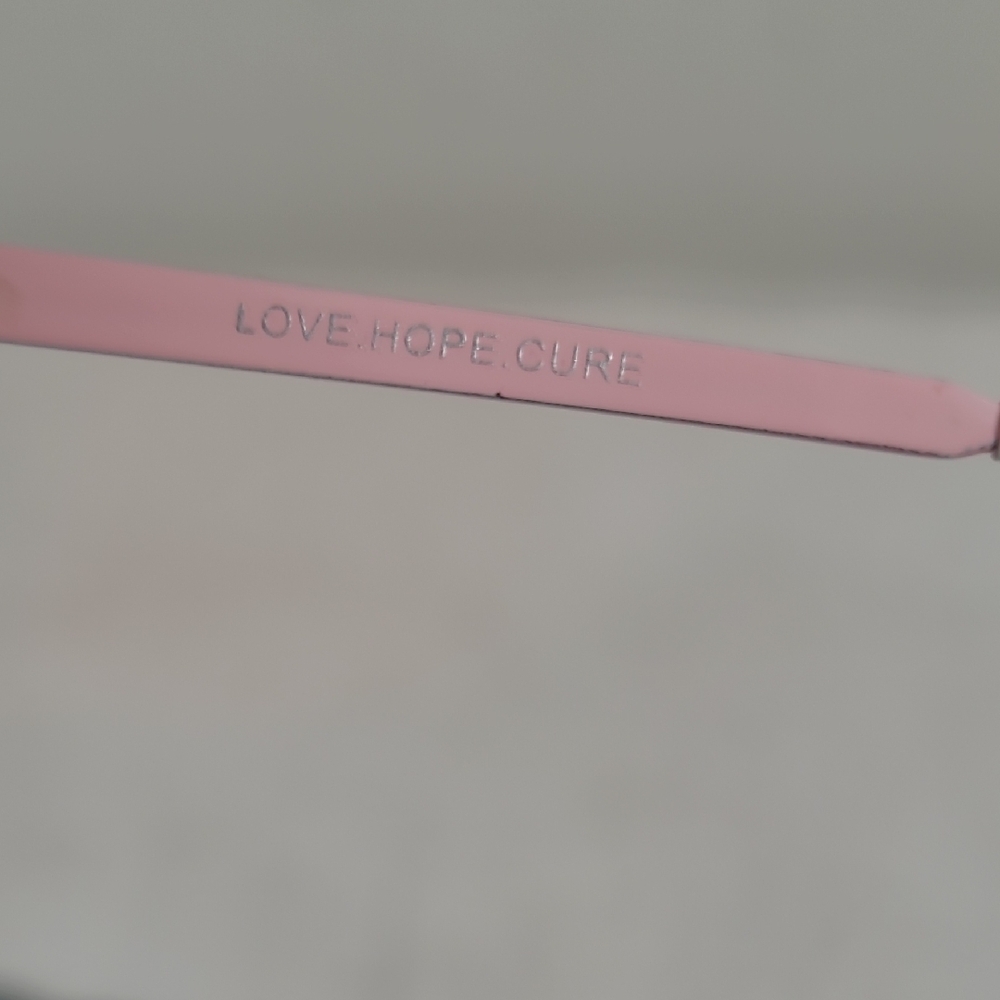 Evolution Pink Breast Cancer Aviator Sunglasses - Picture 7 of 7